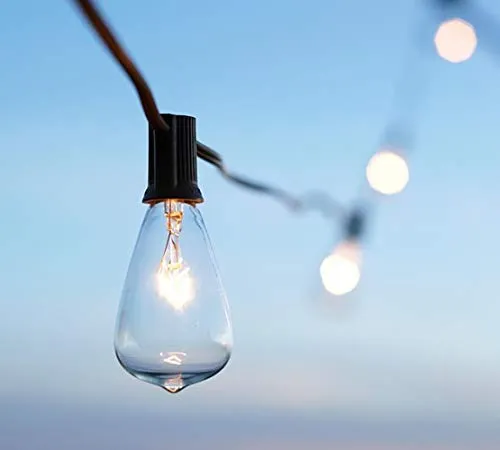 Bombillas Led Edison 7w E12/c7 St38 Para Luces De Patio, Pac