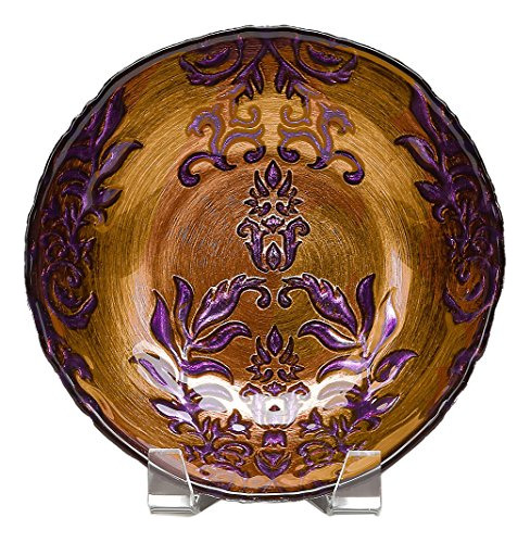 Plato Ensaladera Granada Roja 8.5 PuLG Cobre Morado