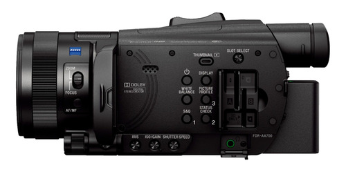 Câmera De Vídeo Sony Fdr-ax700 4k Ntsc/pal Preta