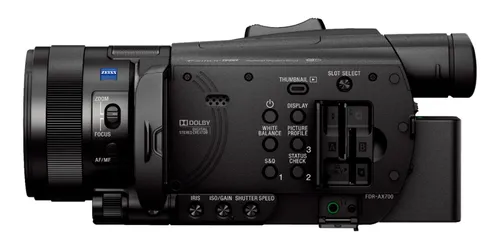 Câmera de vídeo Sony FDR-AX700 4K NTSC/PAL preta | MercadoLivre