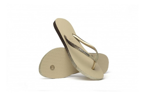 Imagen 2 de 3 de Ojotas Havaianas Slim Sparkle Brillos Dama Mujer Asfl70