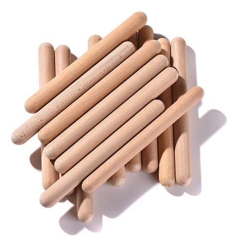 Rhythm Music Lummi Sticks Para Niños, 16 Palitos De Paquete