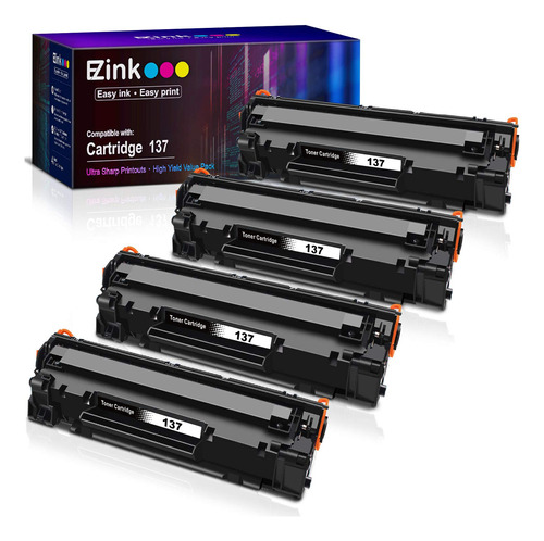 E-z Ink (tm) - Cartucho De Tóner Compatible Con Canon 137 .