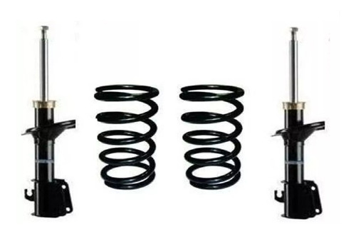 Kit Amortiguadores Y Espirales Delanteros Ford Escort Zetec