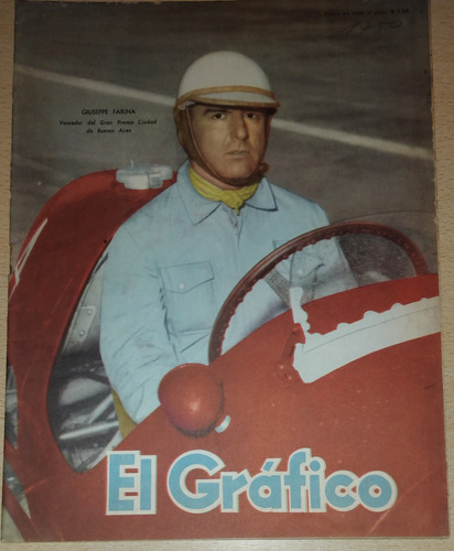 Revista El Gráfico 20 De Febrero De 1953 N° 1750 Amarillento