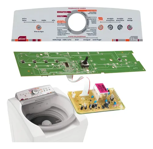 comprar Placa Lavadora Compativel Brastemp Bwl11 V.1u002F2u002F3 Intu002Fpot Cp