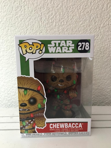 Funko Pop Chewbacca Star Wars #278 Holiday Navidad