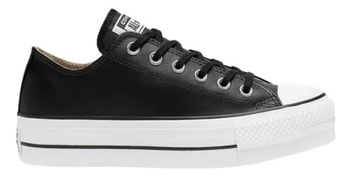 Tenis Converse Plataforma Chuck Taylor Para Mujer Negros