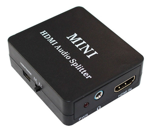 Extractor De Audio Hdmi A Hdmi Más Audio Óptico Y Stereo 3.5