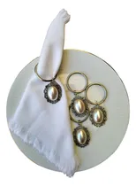 Comprar Porta Servilleta Deco Mesa Servilletero Anillo Set De 4 Unid