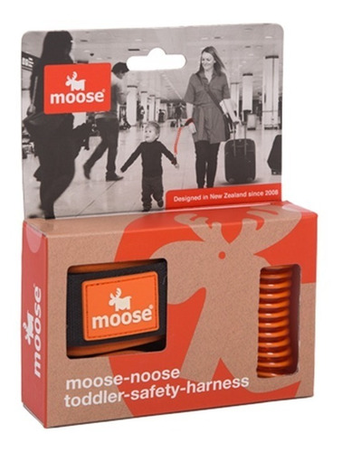 Imagen 3 de 5 de Pulsera De Seguridad Antipérdida Naranja Moose Noose