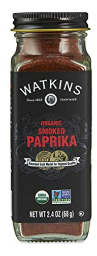 Paprika - Watkins Gourmet Organic Spice Jar, Smoked Paprika,