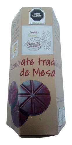 Chocolate De Mesa Tradicional Y Artesanal, Sin Conservadores