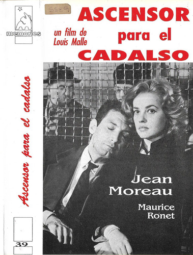 Ascensor Para El Cadalso Vhs Jeanne Moreau Cine Negro (Usado)