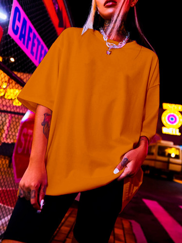 Camiseta Life Style Estilo Swag Plus Size Fashion Despojada