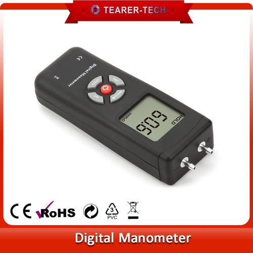 Manometro Indicador Presión Digital Diferencial Psi Mbar Rec