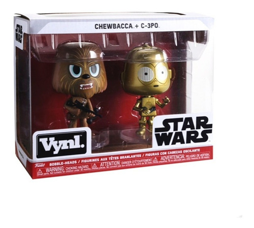 Funko Vynl  Star Wars  Chewbacca & C-3po 