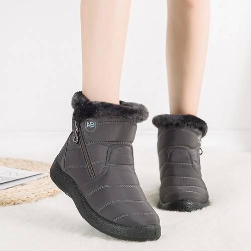2022 Botas Femininas De Neve Inverno Impermeável