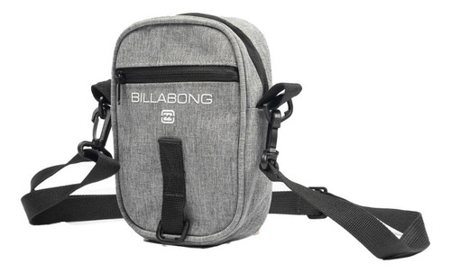 Shoulder Bag Billabong Bracket Wave Looper Wt24 Cinza Mescla Cor Cinza Claro