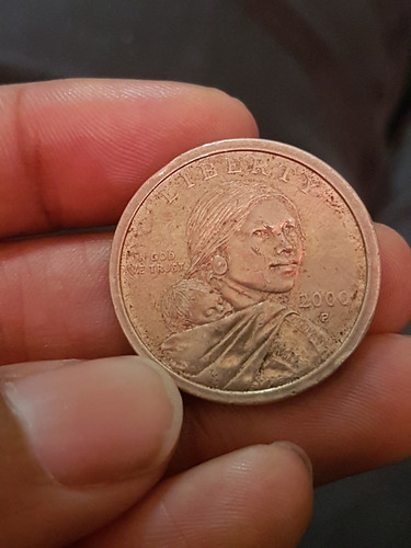 Moneda Antigua Del Año 2000 Sacagawea 