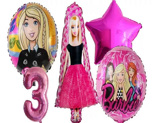 Balão Foil Barbie Rosa 60cm