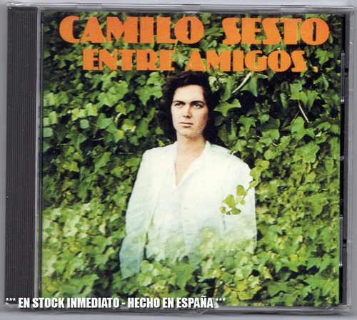 Cd *** Camilo Sesto *** Entre Amigos *** Orig Español Nuevo