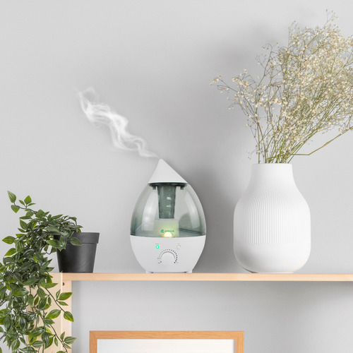 Umidificador De Ar Ambiente Ultrassônico 1,5l Bivolton-um648 Cor Branco 110v/220v