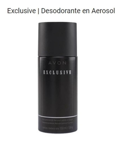 Desodorante Masculino Fragancia Exclusive