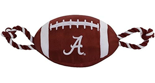 Pet First Ncaa Alabama Crimson Tide Football Dog Toy, Materi