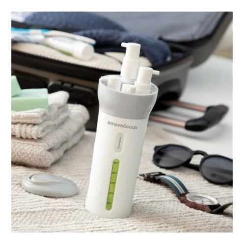 Imagen 10 de 10 de Dispensador De Jabón Shampoo Para Viajes 4 En 1