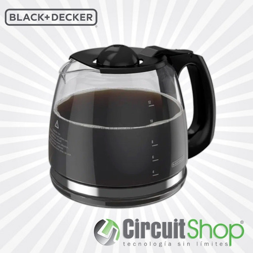 Jarra De Vidrio Cafetera Black Decker 12 Tz Circuit Shop 