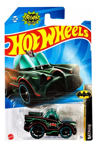 Hotwheels Classic Tv Series Batmobile 2021 Negro 1/5