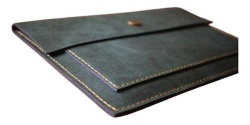 Estuche Funda Fabricado En Cuero Para Laptop Macbook 