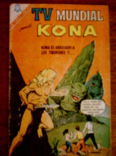 T.v.mundial Presenta Kona #90 Año 1966 Novaro