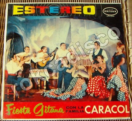 Españoles, Manolo Caracol, Fiesta Gitana, Lp 12´, Fn4