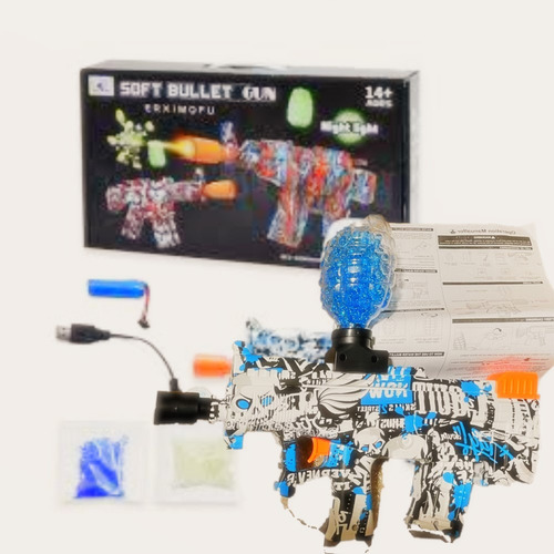Pistola De Juguete Electrica Hidrogel M416 Con Puños Y Miras