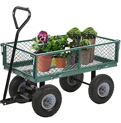 El Mejor Carro Utilitario De Acero Para Jardín, Camión De Ma