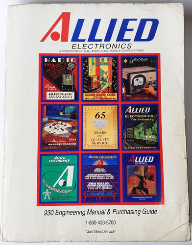 Electrónica Catalogo 930 Allied Electronics 1993 Ro 007