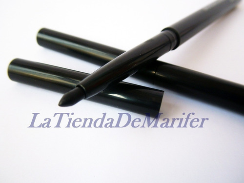 Imagen 3 de 4 de Docena Delineador Retractil Mac A Prueba Agua Marron Negro