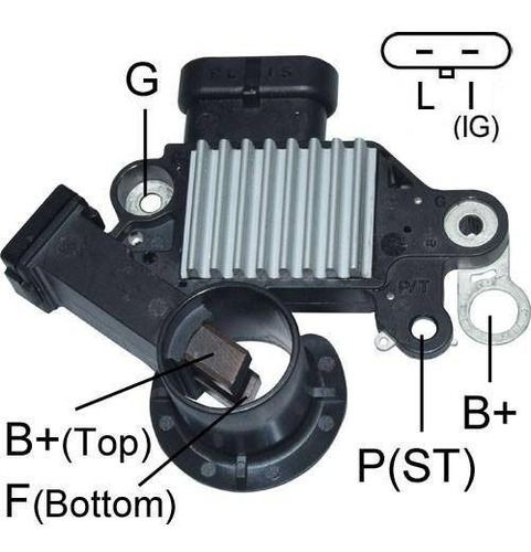 Regulador De Alternador Chevrolet Aveo Optra Captiva 2 Pines