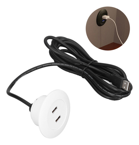 Soquete De Carregamento Usb Para Sofá, Instalação Embutida,