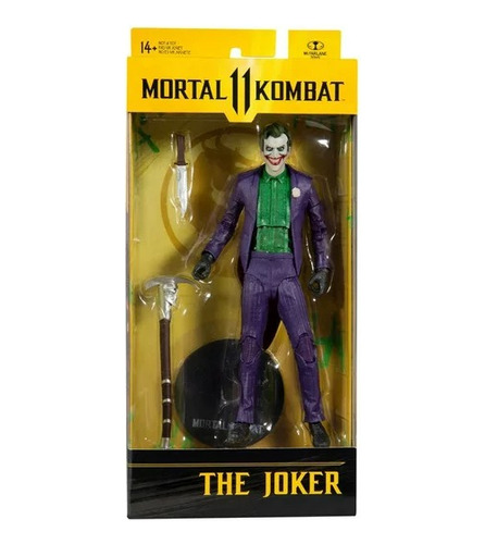 Figura Mcfarlane Mortal Kombat 11 The Joker 18 Cms Mk11