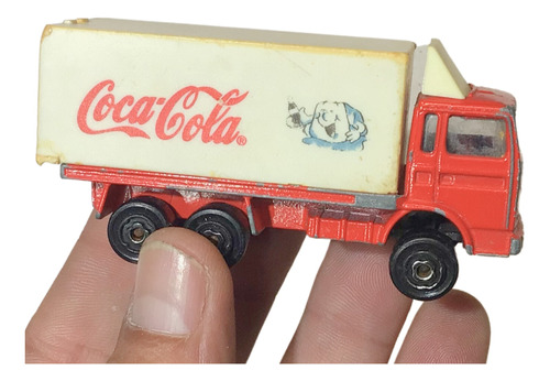 Camion Majorette Antiguo Coca Cola 1/100 Coleccion Usado