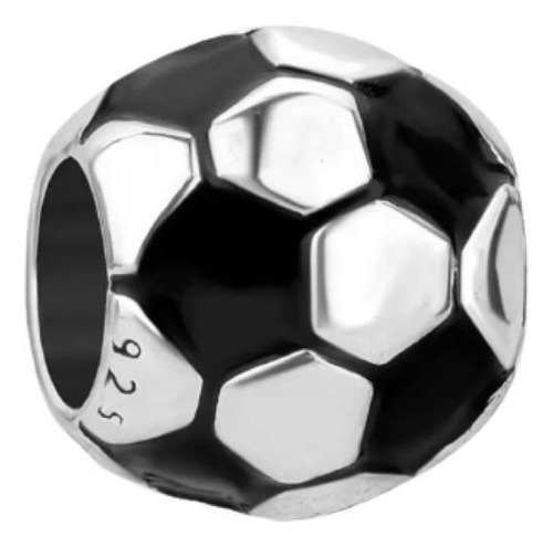 Berloque Bola De Futebol Joia Prata 925 Esporte Profissão