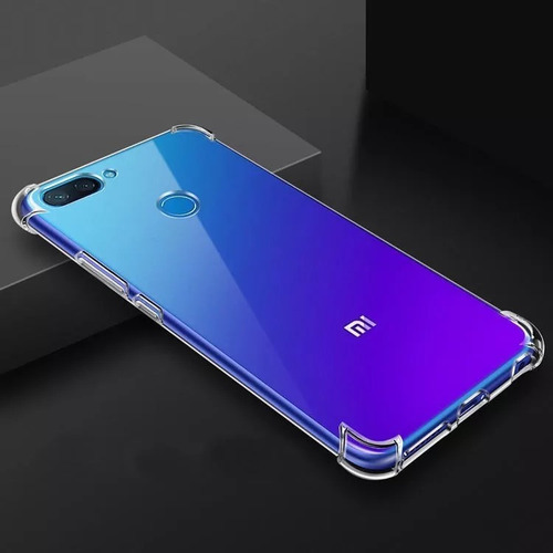 Imagen 6 de 10 de Funda Puntas Reforzadas+vidrio Templado Xiaomi Note 5a Prime