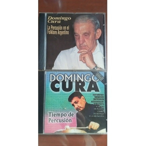 Domingo Cura. Lote De 2 Cd. 