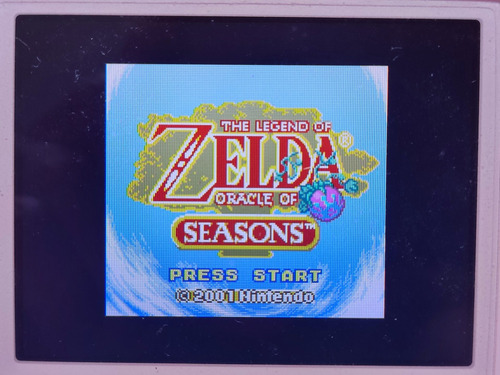 Legend Zelda Oracle Seasons Portugues Game Boy Advance Gba