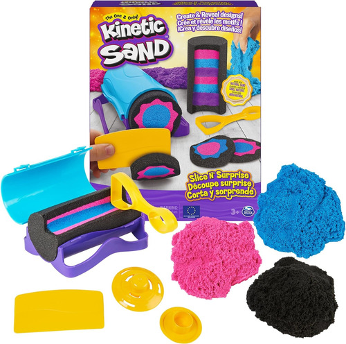 Juego Didáctico De Arena Kinetic Sand Sorpresa 