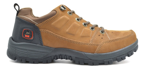 Tenis De Hombre Country Outdoors Senderismo 100% Piel Nh85t