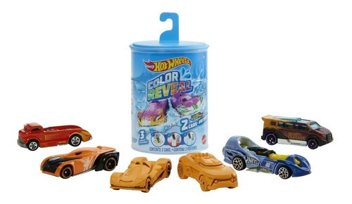 Hot Wheels Color Reveal 2 Autos Sorpresa Mattel Color Vs